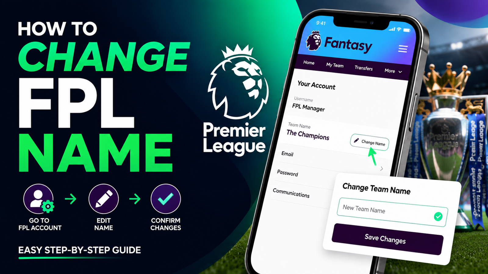 How to Change FPL Name