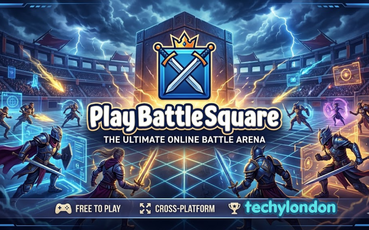 Playing Game Site PlayBattleSquare